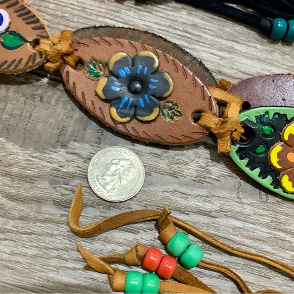 Leather Macrame Belt main image 8